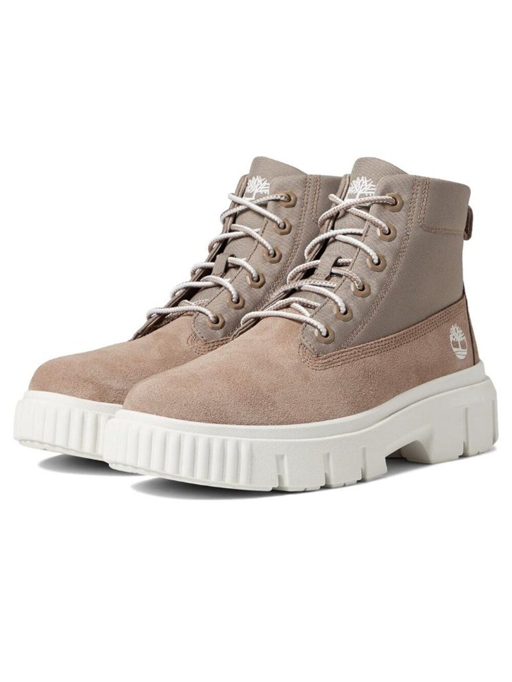 Timberland Greyfield L/F Boots / Taupe Suede Gray US Women's 10 NEW - Picture 13 of 13